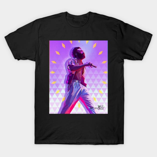 Childish Gambino / Donald Glover T-Shirt by snasydazzy